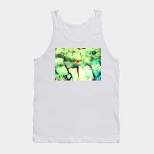 Jungle Parrot Tank Top